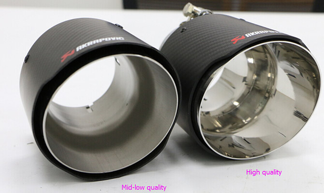 Наконечник выхлопа из углеродного волокна