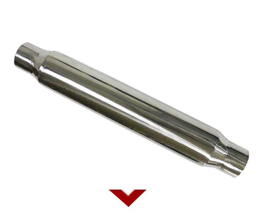 Зеркальный полированный глушитель