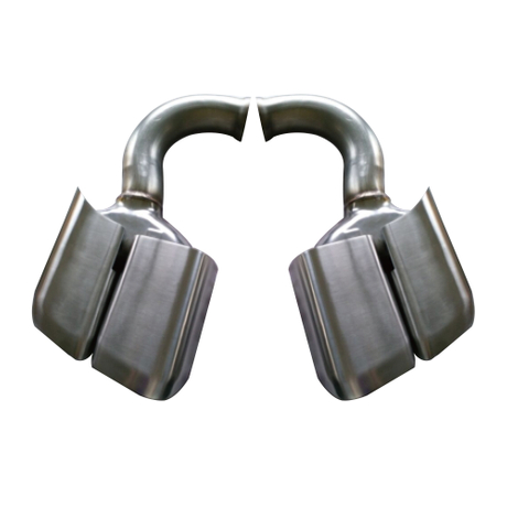 Porsche Cayenne 2012 Turbo Cayenne Нержавеющая сталь 304 Зеркальная полированная выхлопная труба